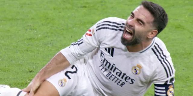 开云体育入口-安切洛蒂：卡瓦哈尔膝盖受了重伤 希望不要太严重